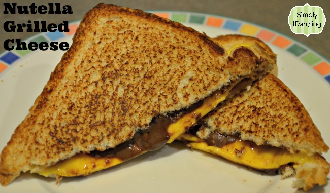 Grilled Cheese with Nutella
