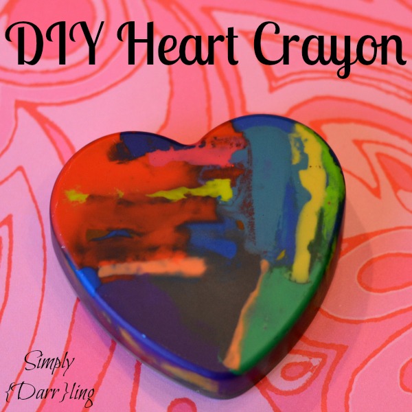 DIY Heart Crayon