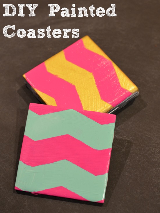 DIY Painted Coasters - Simply Darrling