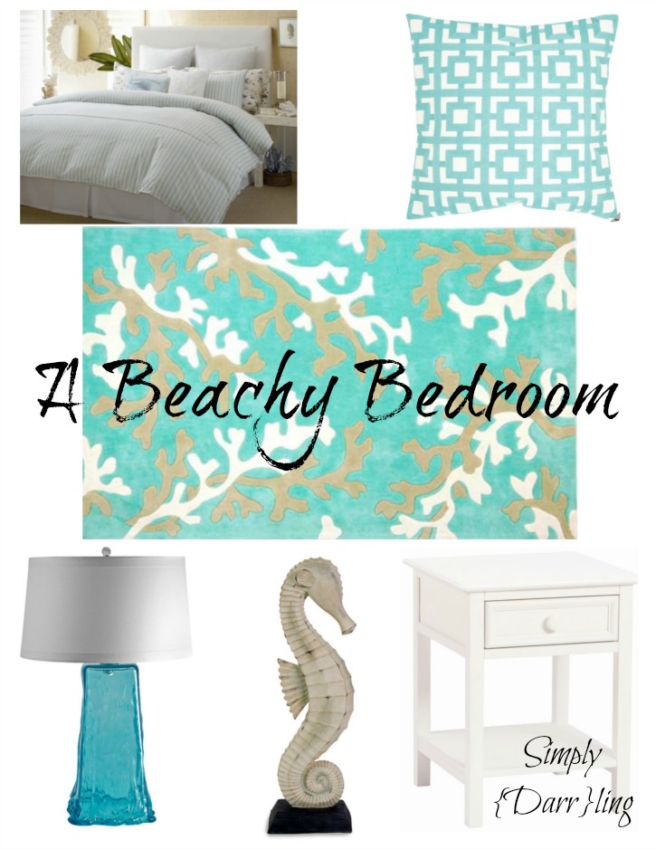 A Beachy Bedroom Inspiration