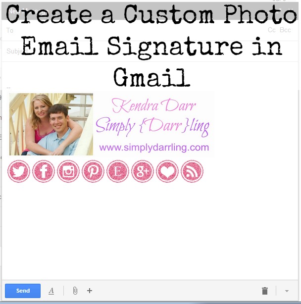 Add Image to Gmail Signature