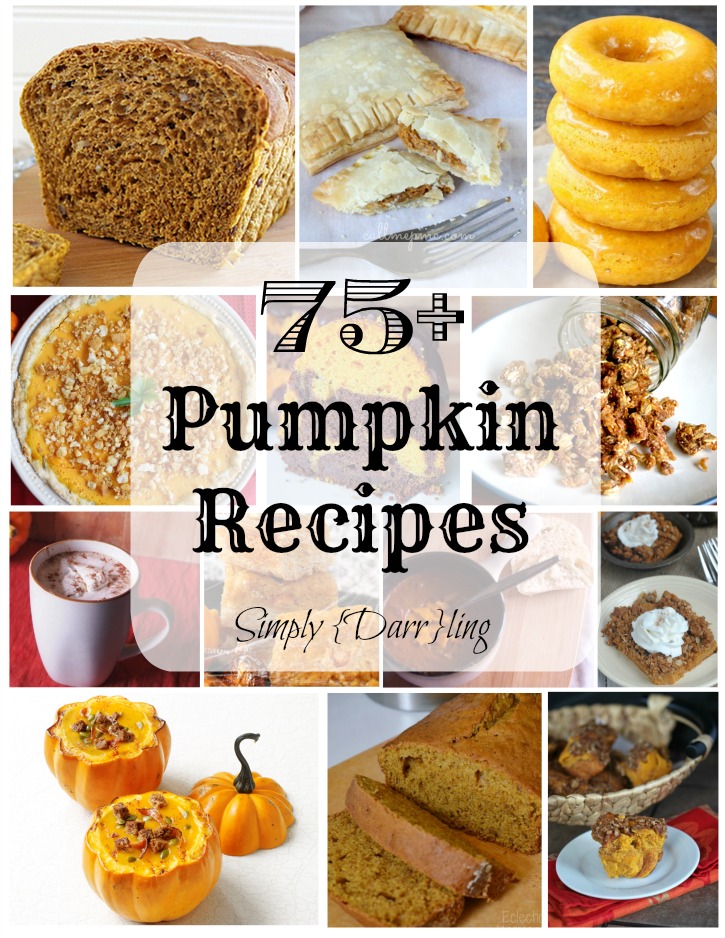 75 Delicious Pumpkin Recipes