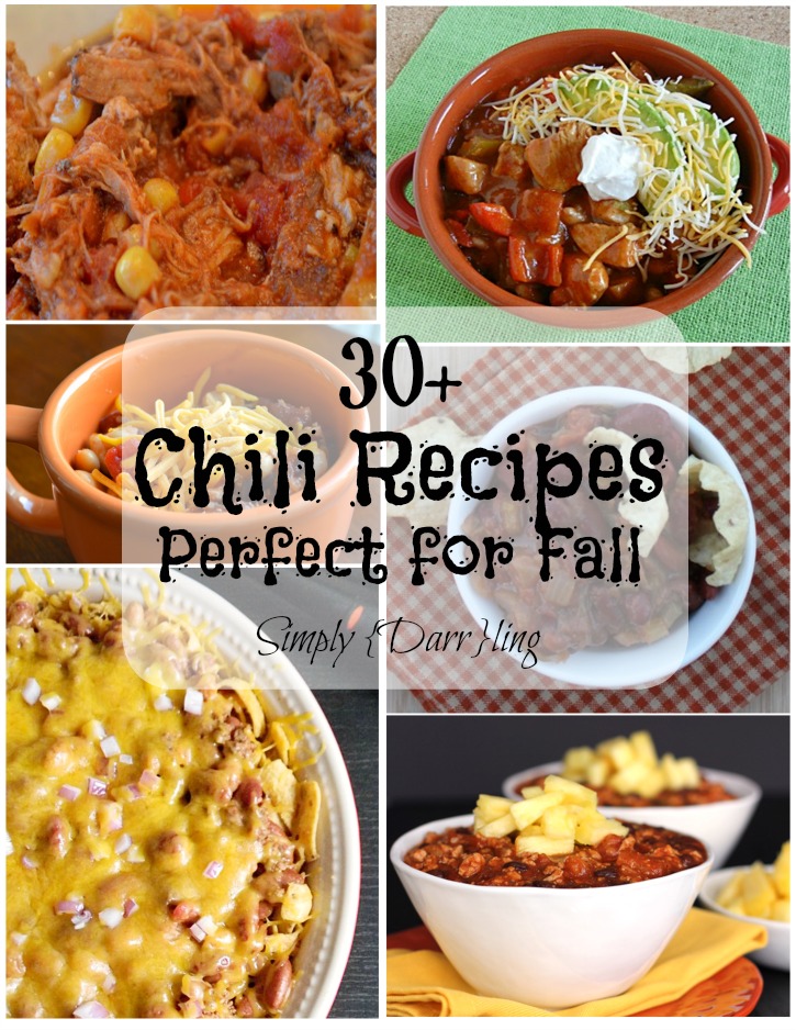 30+ Chili Recipes