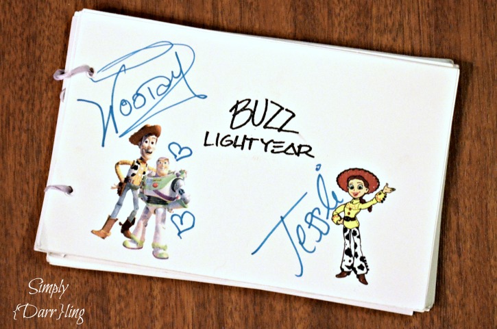 Disney World Autograph Book