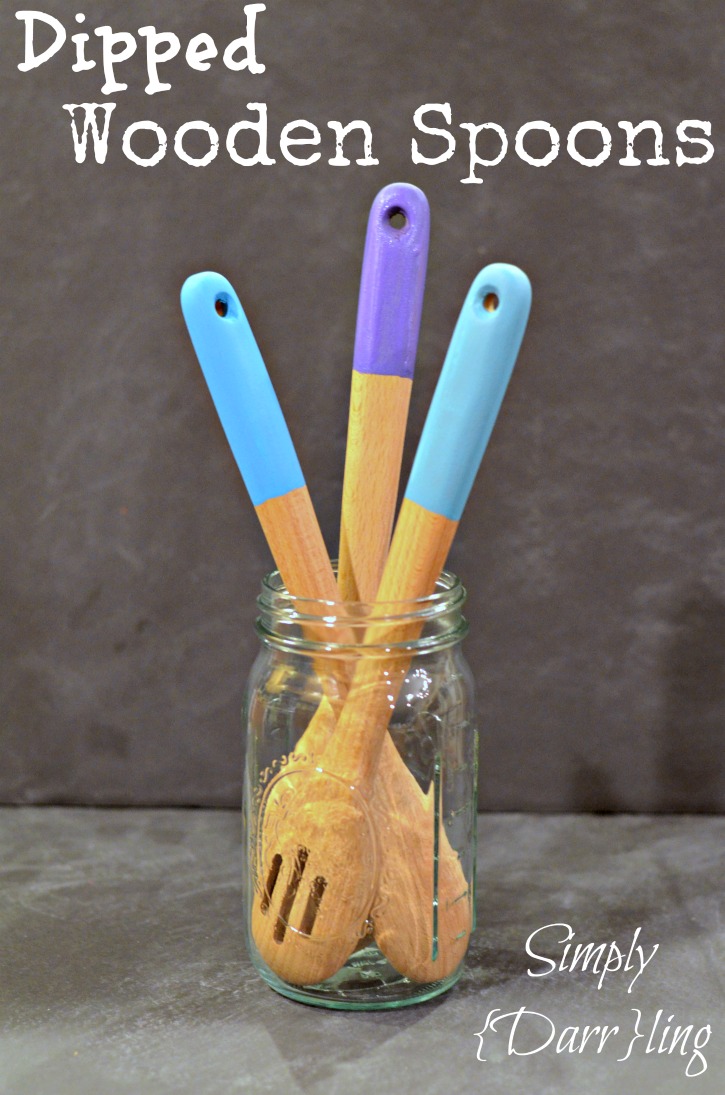 Dipped Wooden Spoons