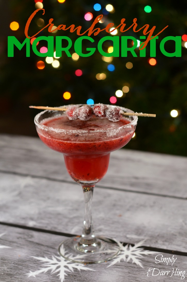 Frozen Cranberry Margarita