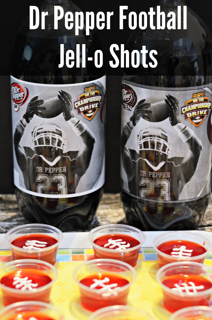 Dr Pepper Jello Shots