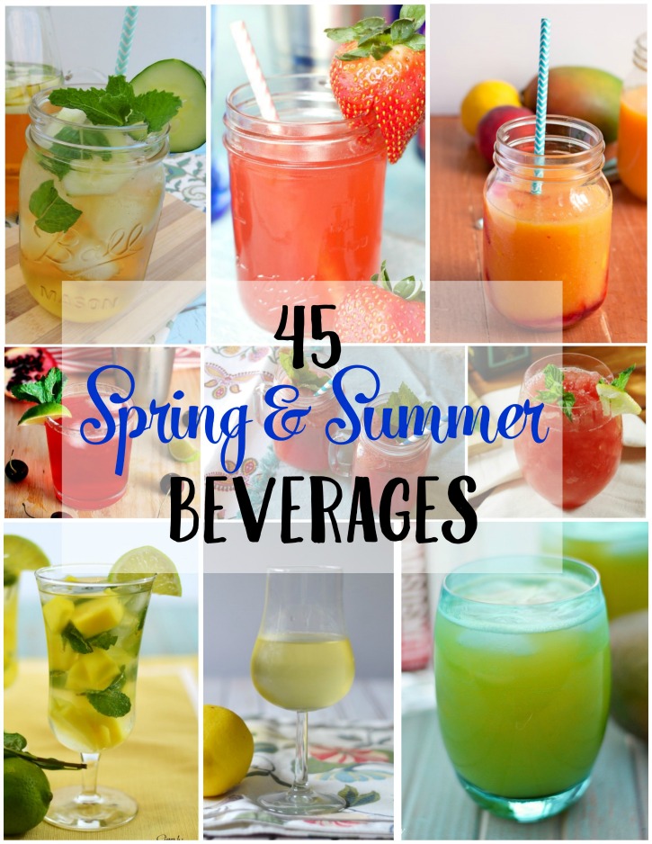 45 spring and summer beverages