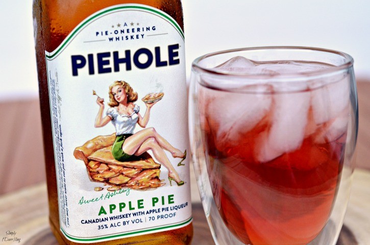 Cranberry Apple Sparkling Piehole Whiskey Cocktail Recipe