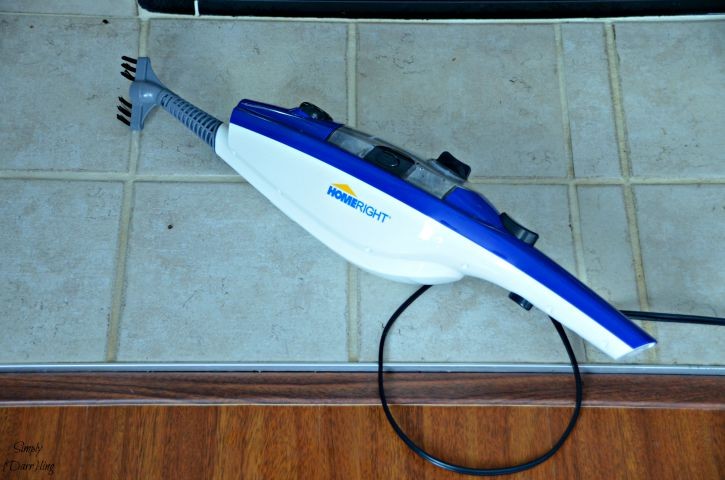 HomeRight SteamMachine Plus with grout attachment