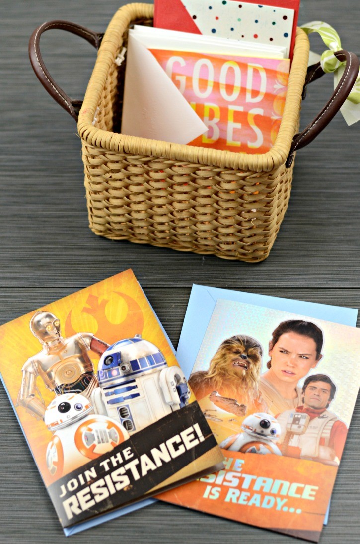 Star Wars greeting cards from hallmark