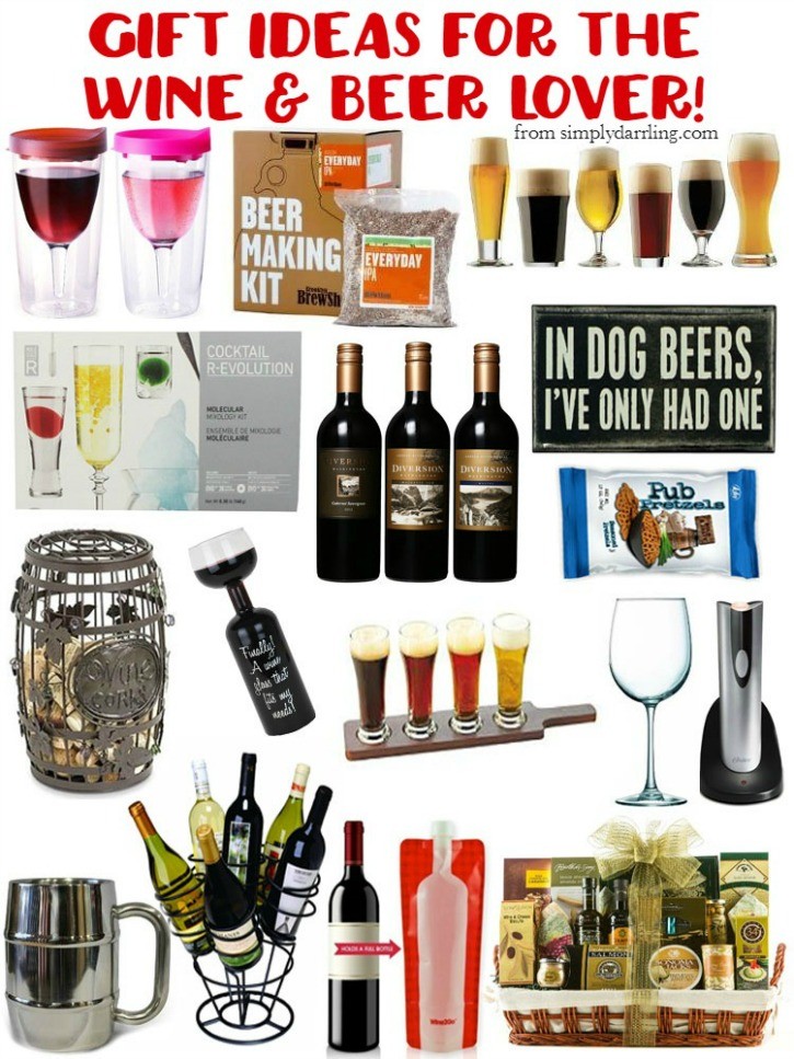 Gift Guide for the Beer & Wine Lover Simply {Darr}ling