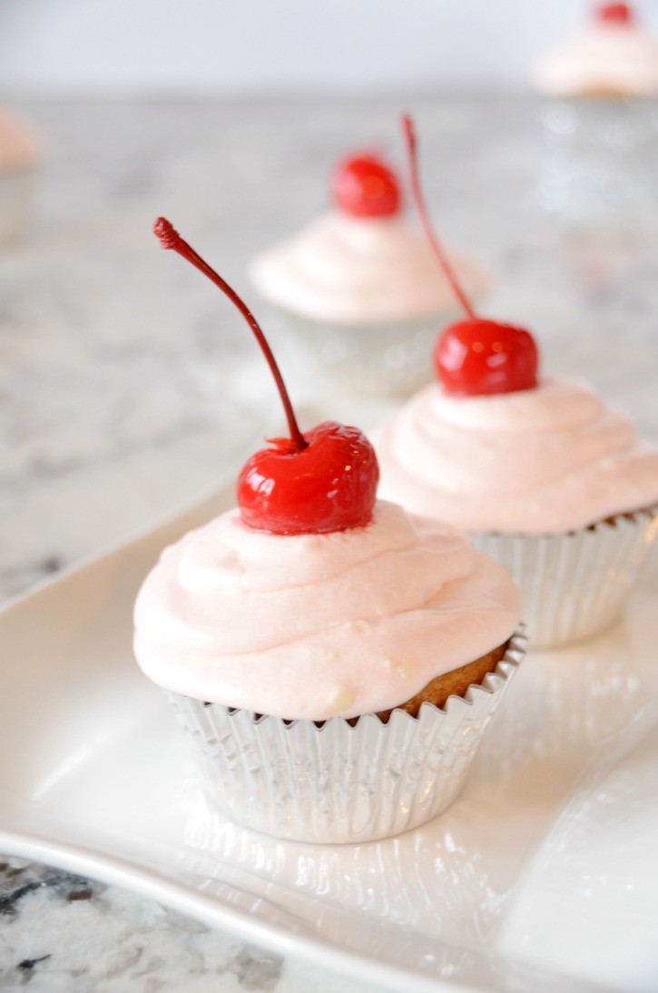 Cherry Rum & Coke Cupcake - Simply {Darr}ling
