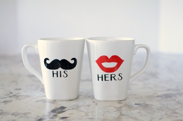 His & Hers Coffee Mugs