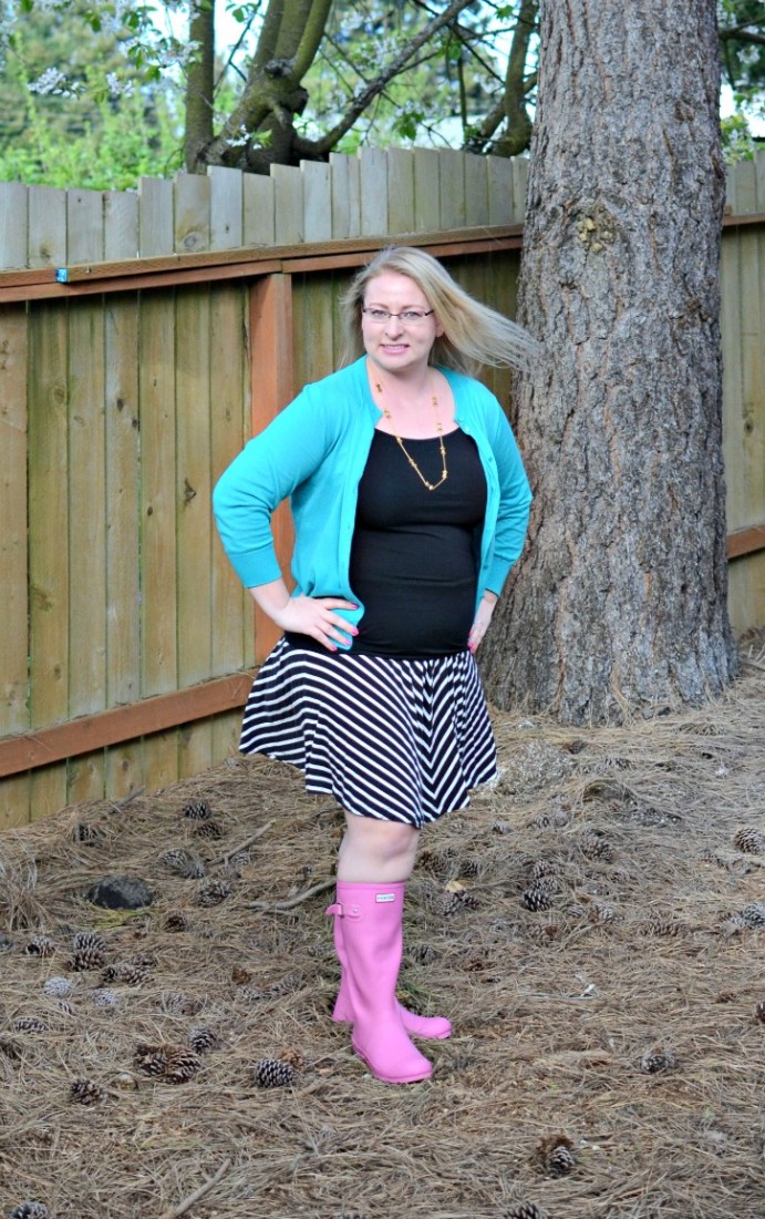 light pink hunter rain boots