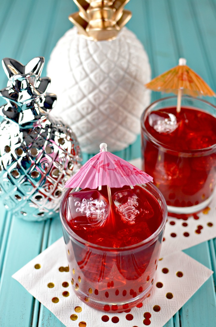 Spiked Passion Tea Lemonade - A Cocktail Recipe