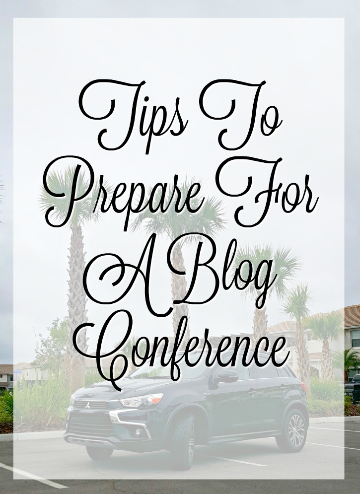Tips to prepare for a blog conference