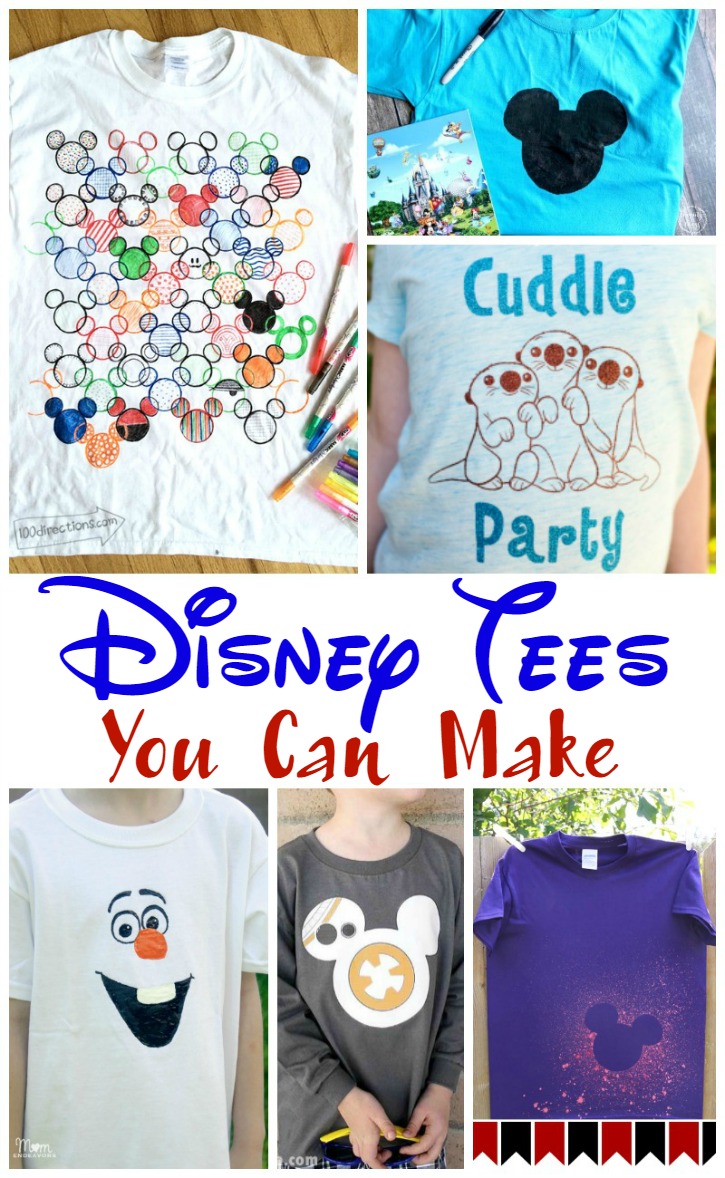 DIY Disney Tees You Can Make For The Family