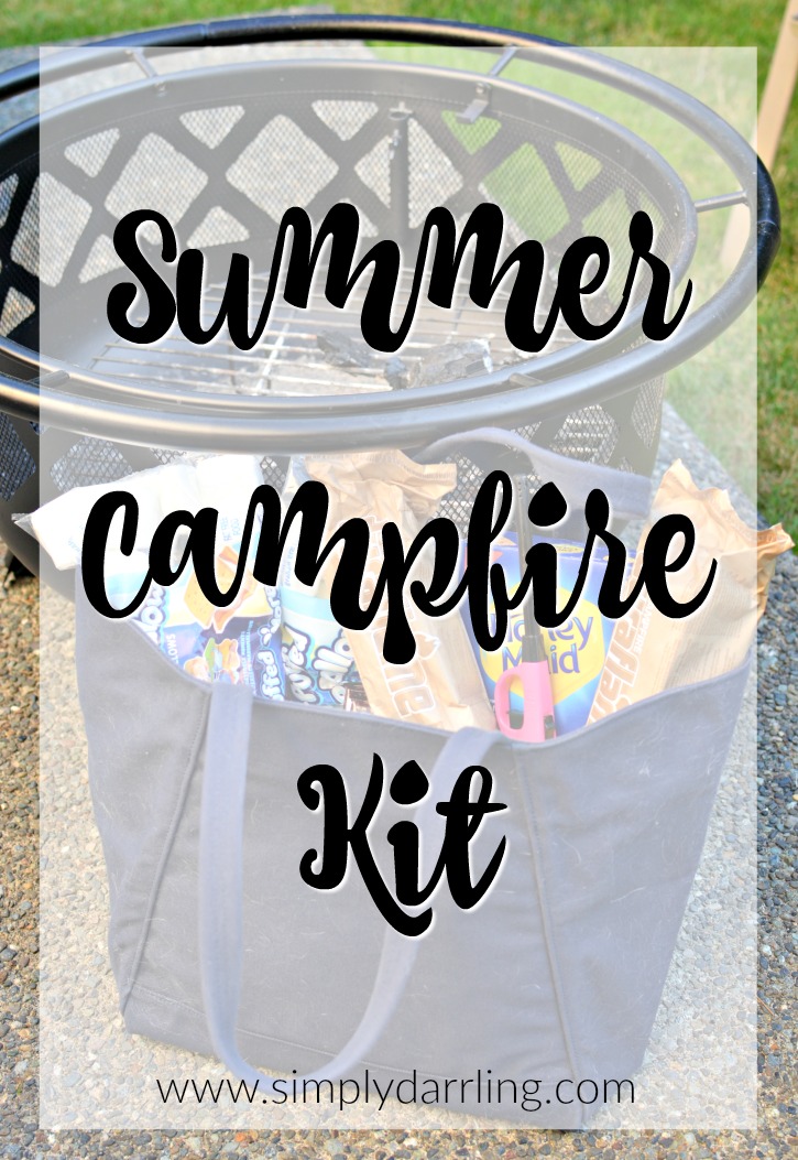 Summer Campfire Kit Featuring Duraflame