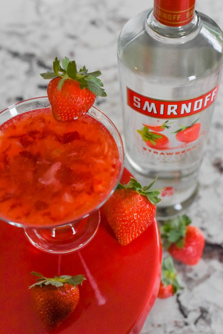 Strawberry Lemon Drop Cocktail Recipe
