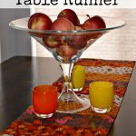DIY Fall Table Runner