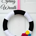 DIY Spring Yarn Wreath