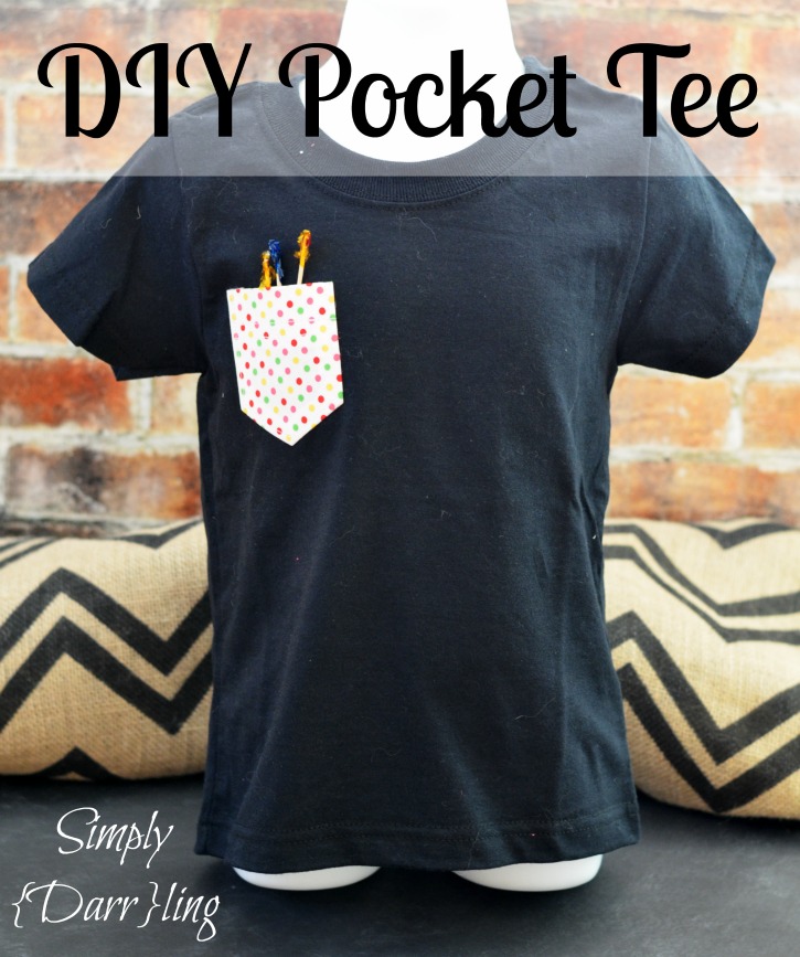 DIY Pocket Tee - Simply {Darr}ling