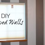 DIY Painted Striped Walls