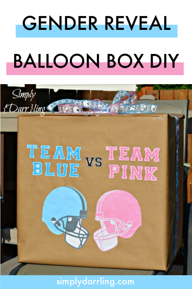 Diy Gender Reveal Box