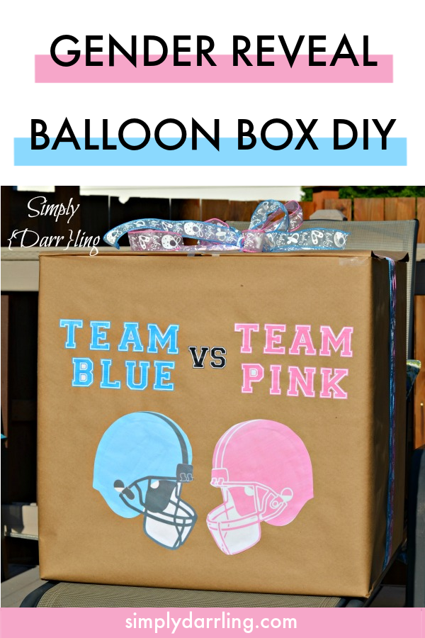 Diy Gender Reveal Box