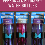 Personalized monogram disney water bottle