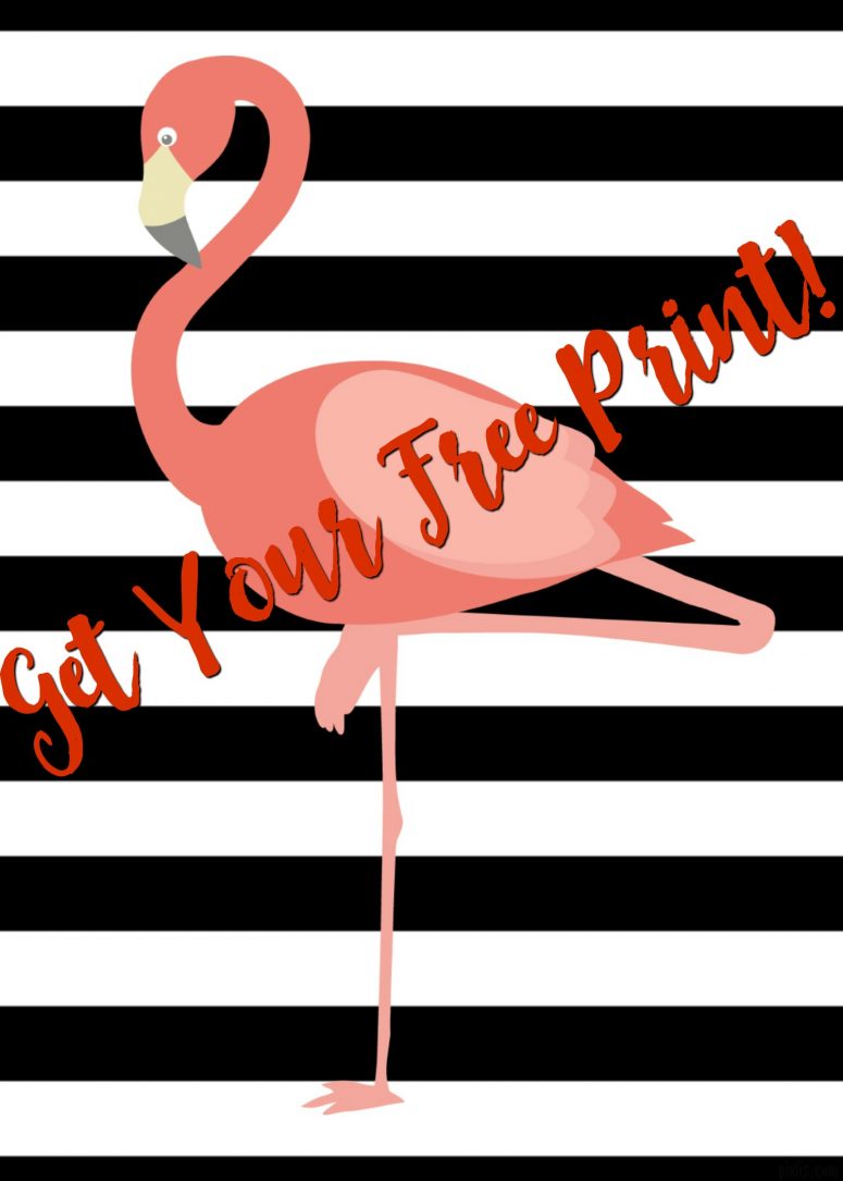 Flamingo Printable