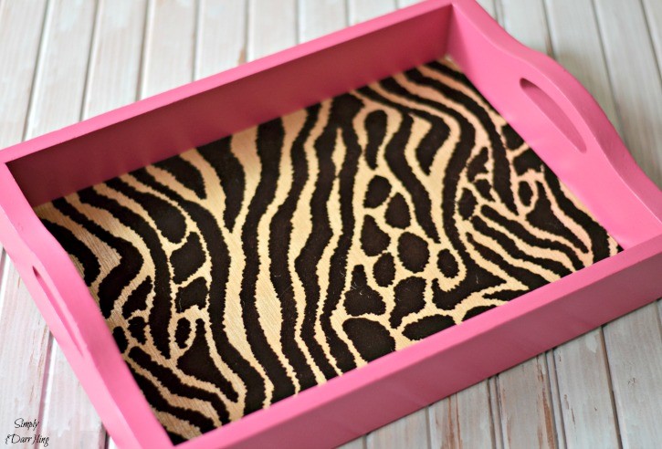 Cheetah Print Serving Tray by Simply Darrling