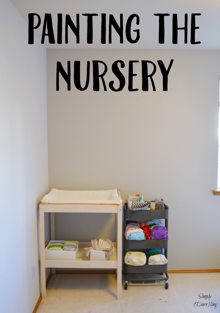 Painting The Nursery Simply {Darr}ling