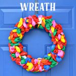 A Fun & Happy Summer Balloon Wreath