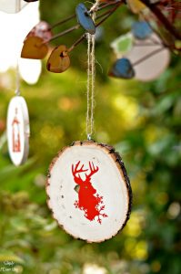 Christmas Wood Slice Ornaments