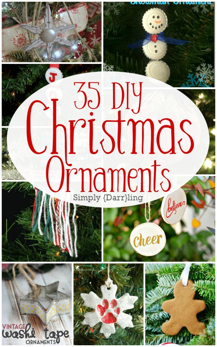 35 DIY Christmas Ornaments