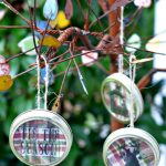 Christmas Mason Jar Lid Ornaments