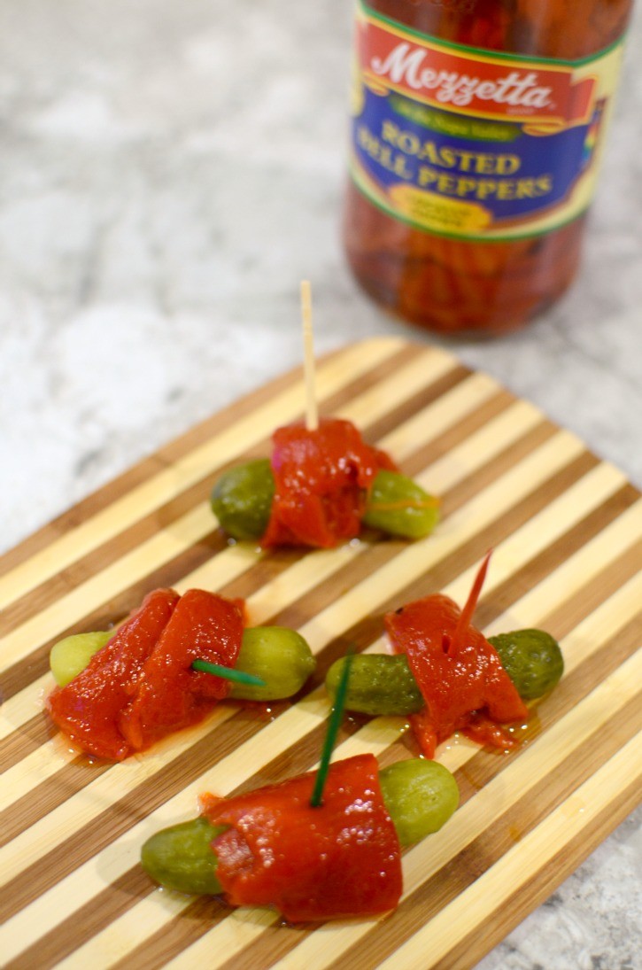 Pepper Wrapped Pickles - Simply {Darr}ling