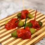 Pepper Wrapped Pickles