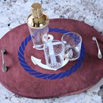 Upcycled Nautical Anchor Serving Tray