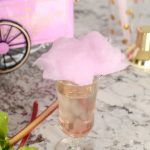 Rhubarb & Cotton Candy Cocktail