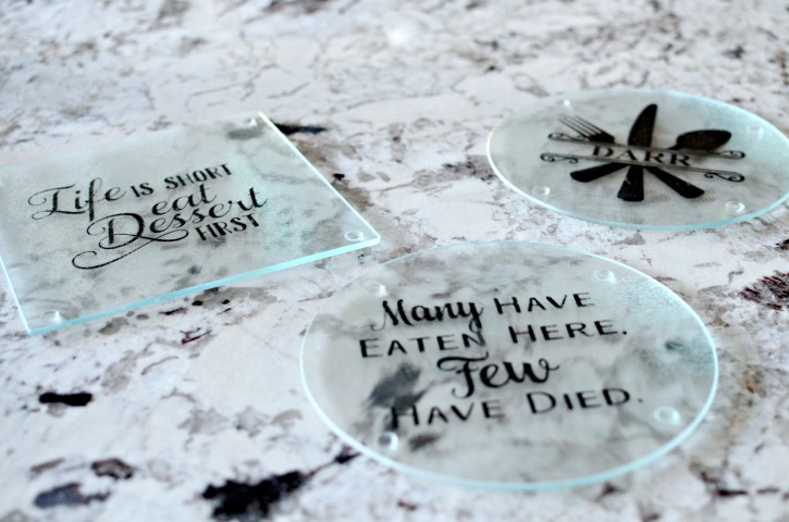 Easy DIY Personalized Glass Cutting Boards