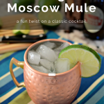 Orange Moscow Mule in Copper Mug