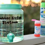 Easy DIY Bubble Refill Station