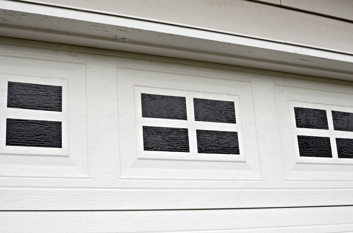 Easy DIY Faux Garage Door Windows