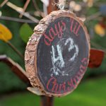 Days ‘Til Christmas – Chalkboard Christmas Countdown Ornament
