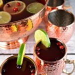 Holiday Cranberry Vodka Punch - A Christmas Cocktail Recipe