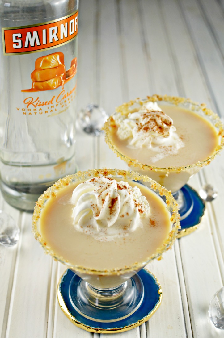 Caramel Creme Brulee Martini