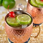 Cherry Lime Moscow Mule with Smirnoff No. 21 Vodka